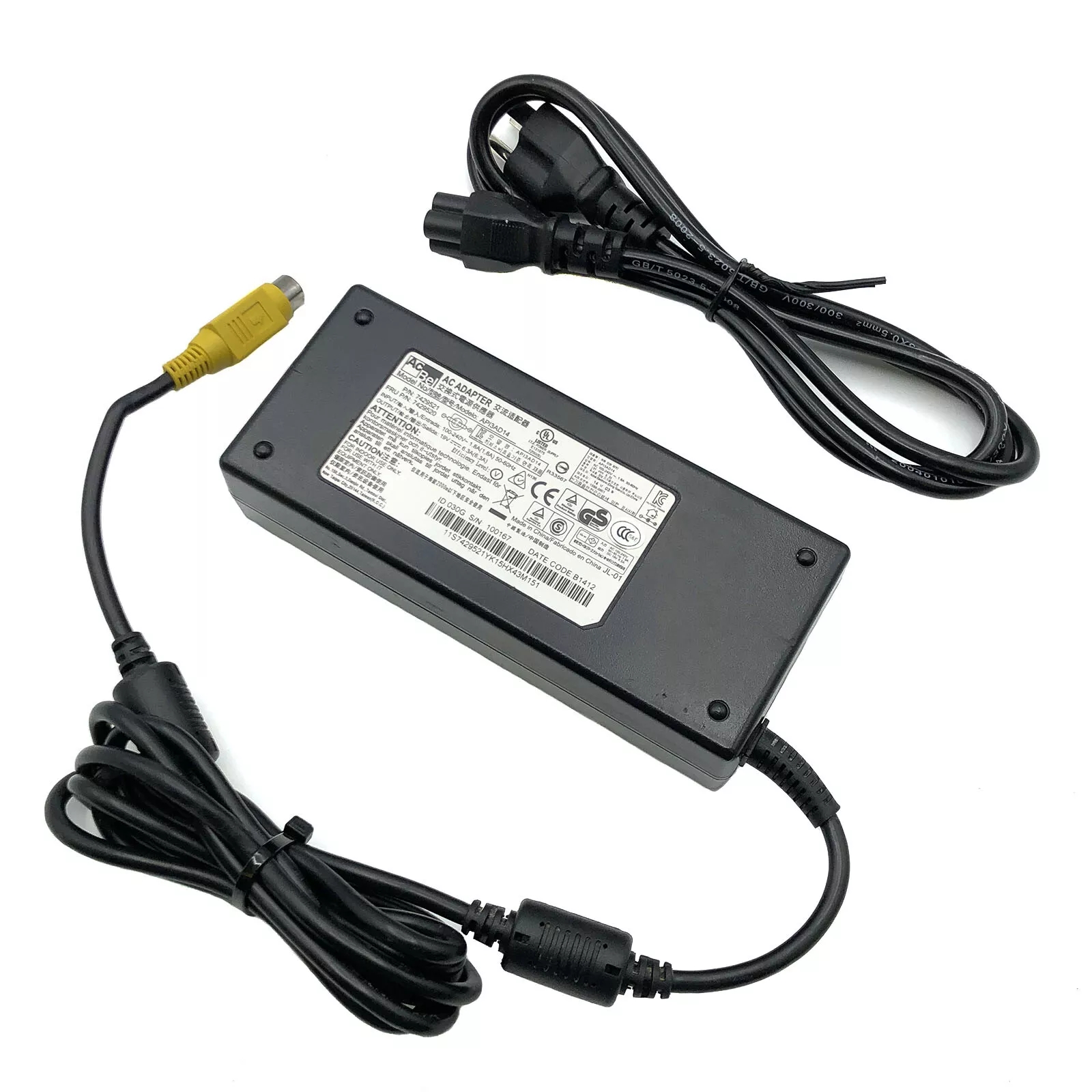 *Brand NEW* Genuine Acbel API3AD14 19V 6.3A AC Adapter Power Supply 7429521 4Pin *Brand NEW* Genuine Acbel API3AD14 19V 6.3A AC Adapter Power Supply 7429521 4Pin